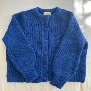 Sezane Emile Cardigan, Electric Blue, S